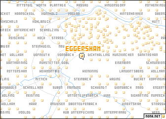 map of Eggersham