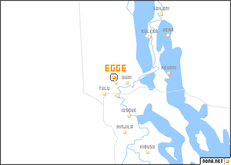 map of Egge