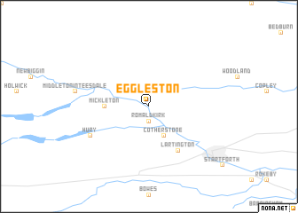 map of Eggleston