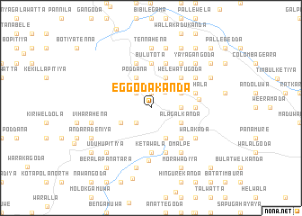 map of Eggodakanda