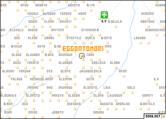 map of Eggon Tomori