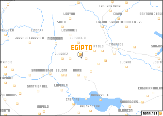 map of Egipto