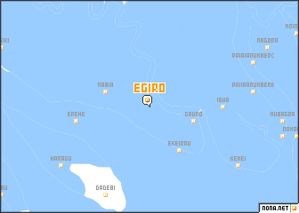 map of Egiro