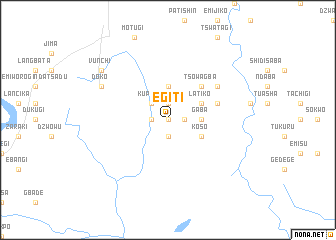 map of Egiti