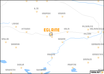 map of Eglaine