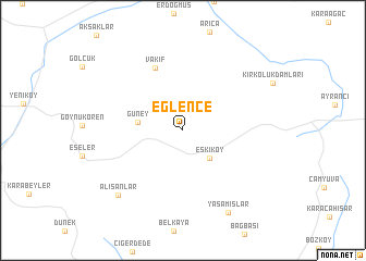 map of Eğlence