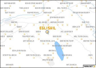 map of Egliswil