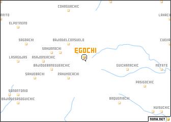 map of Egochi