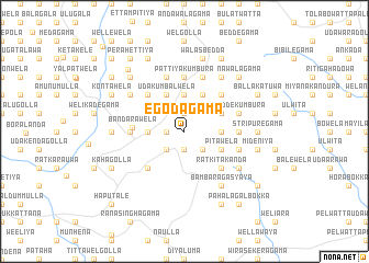 map of Egodagama