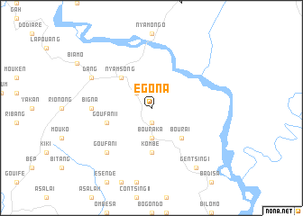 map of Egona