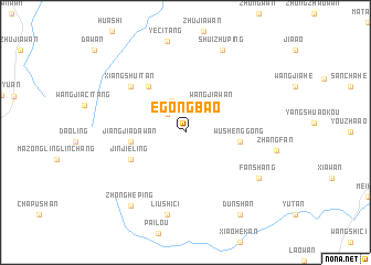 map of Egongbao