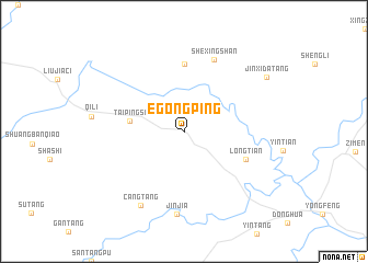 map of Egongping