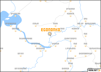 map of Egononko