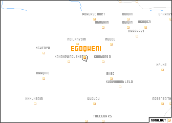 map of eGoqweni