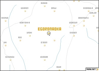 map of Egoro Naoka