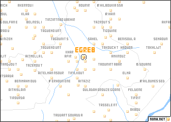 map of Egreb