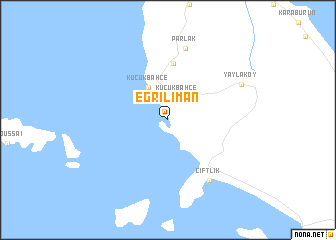 map of Eğriliman