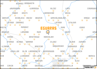 map of Eguaras