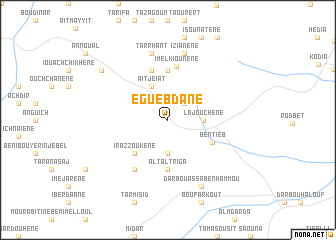 map of Eguebdane