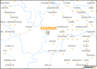 map of Egumgum