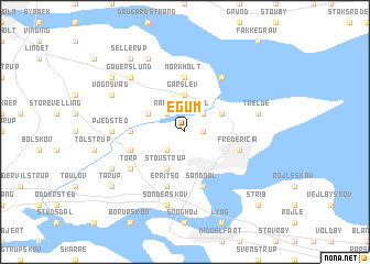 map of Egum