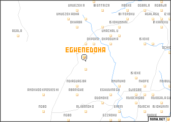 map of Egwenedoha