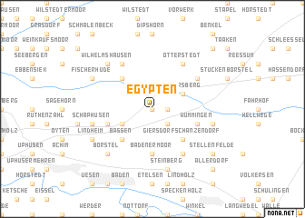 map of Egypten