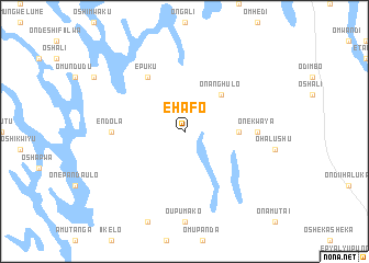 map of Ehafo