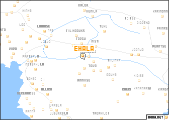 map of Ehala