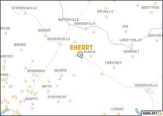 map of Eheart