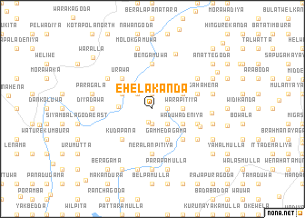 map of Ehelakanda