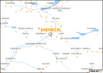 map of Ehenbichl