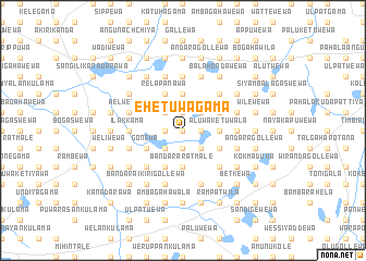 map of Ehetuwagama