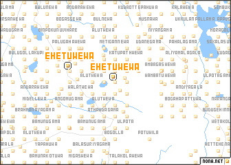 map of Ehetuwewa