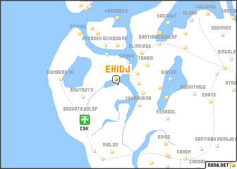 map of Ehidj