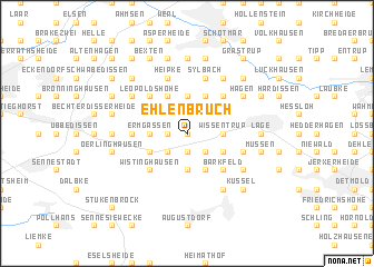 map of Ehlenbruch