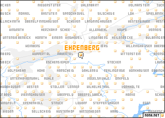 map of Ehrenberg