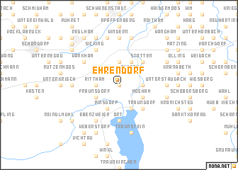 map of Ehrendorf