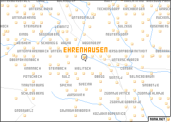 map of Ehrenhausen