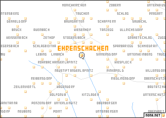 map of Ehrenschachen