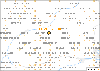 map of Ehrenstein