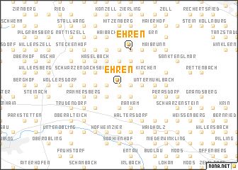 map of Ehren