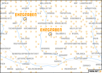 map of Ehrgraben