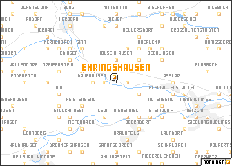 map of Ehringshausen