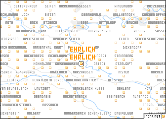 map of Ehrlich