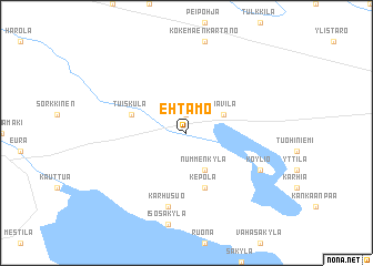 map of Ehtamo
