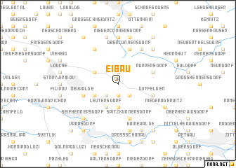 map of Eibau