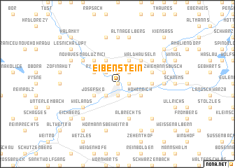 map of Eibenstein