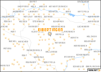 map of Eibertingen