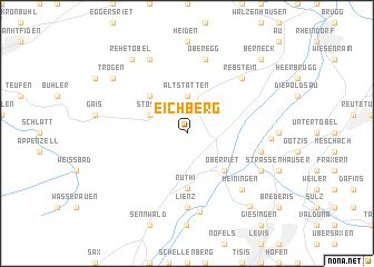 map of Eichberg